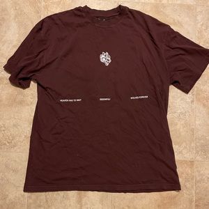 Darc Sport maroon tshirt